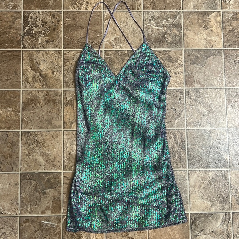 Victoria’s Secret Blue Sequin Dress